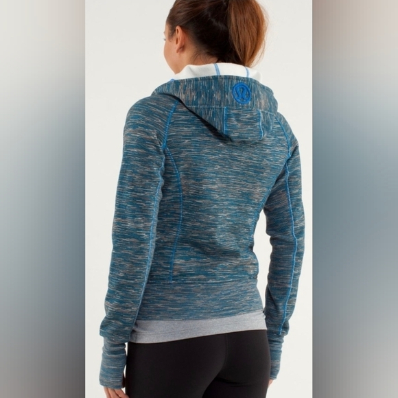 Lululemon Scuba Hoodie *StretchWee Are From Space Printed Polar Cream Beaming - Picture 2 of 8